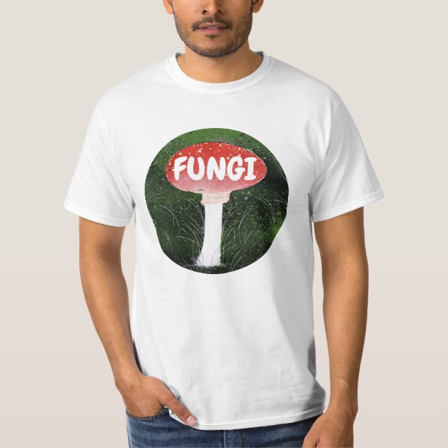 Jag är en Fungi Mushroom T Shirt (Framsida)