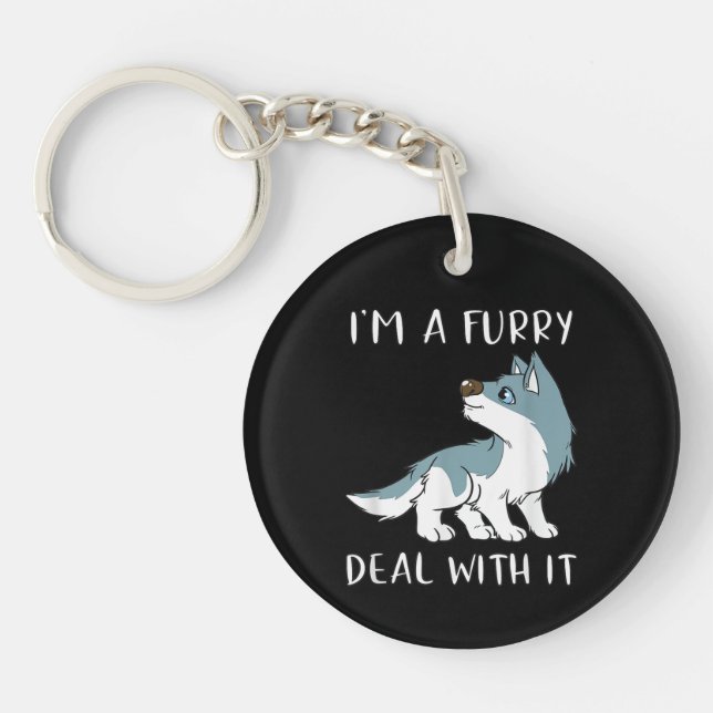 Jag är en furry, hantera det söta furry fandom fur (Framsidan)