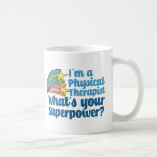 Jag är en fysikterapist, vad är din supermakt PT Kaffemugg