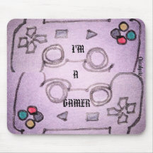 JAG ÄR EN GAMER MOUSEPAD
