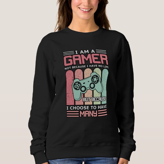 Jag är en gamer | TV-spel T Shirt (Framsida)