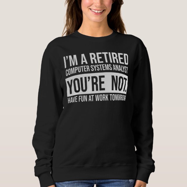 Jag är en gammal datorsystemanalytiker som du inte t shirt (Framsida)