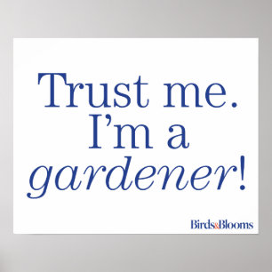 Jag är en Gardener Poster