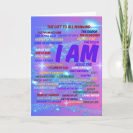 Jag är en gåva till alla manliga hälsningskort kort