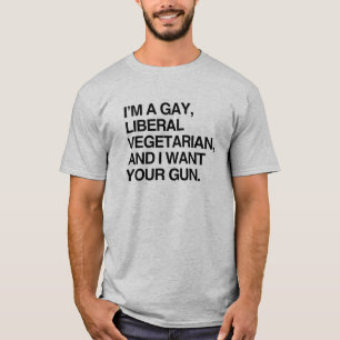 Jag är en gay, liberal vegetarian tröja