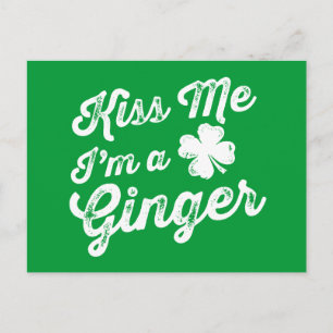 Jag är en Ginger! Vykort