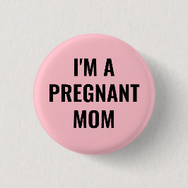 Jag är en gravid mamma knapp
