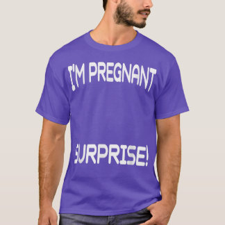 Jag är en gravid överraskningsannoucement för Grav T Shirt