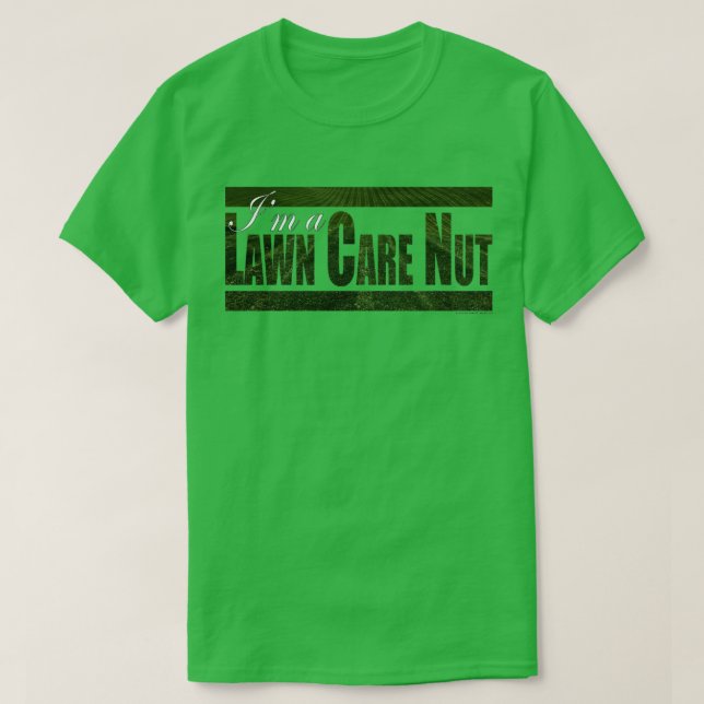 Jag är en grönomattsnöting t shirt (Design framsida)