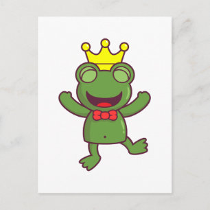 Jag är en Grönt Frog Vykort
