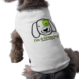 Jag är en Grönt Hund! Hundtröja