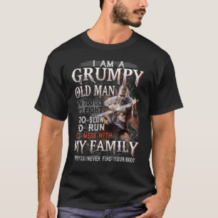 Jag är en grumpy gammal man för gammal för att käm t shirt