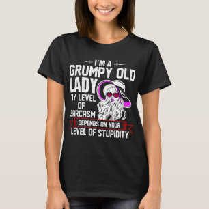 Jag är en grumpy Old Dam Tshirt T Shirt