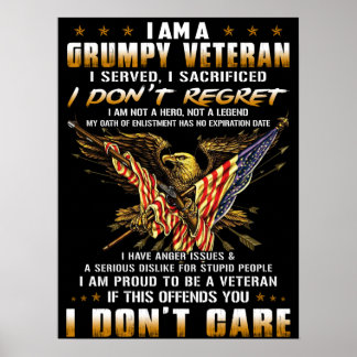 Jag är en grumpy Veteran Poster