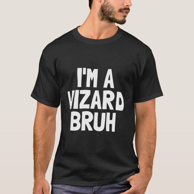Jag är en guide Bruh Funny Halloween Boys-guidekos T Shirt (Framsida)