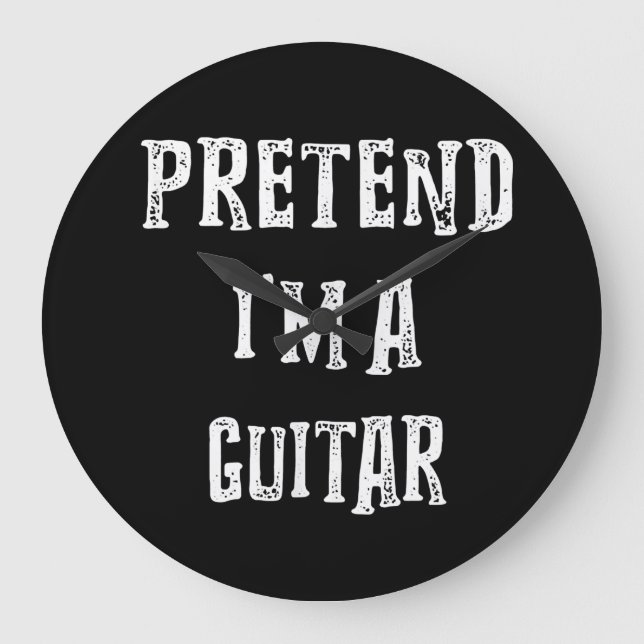 Jag är en Guitar Costume Par Stor Klocka (Framsida)
