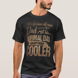 Jag är en gyllene restauratör Pappa precis som ett T Shirt