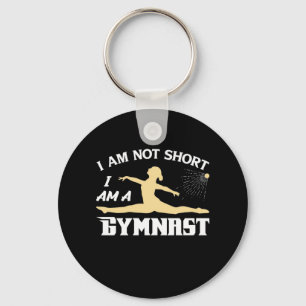 Jag är en gymnast nyckelring