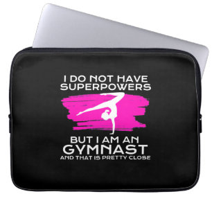 Jag är en gymnast och det är Söt nära Laptop Fodral