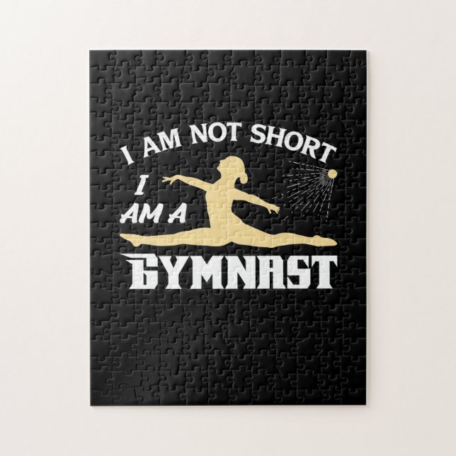 Jag är en gymnast pussel (Vertikal)