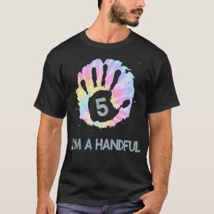 Jag är en handfull femårig tiofaldig dag 5:e födel t shirt