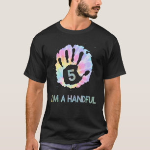 Jag är en handfull femårig tiofaldig dag 5:e födel t shirt