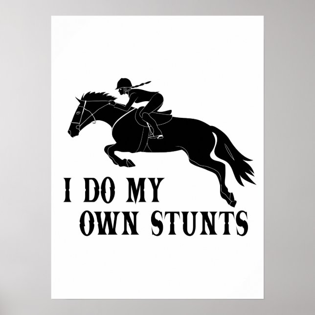 Jag är en häst och Riding Girl Poster (Framsidan)