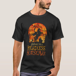 Jag är en häst utan huvud- Pumpkin Head Hall T Shirt