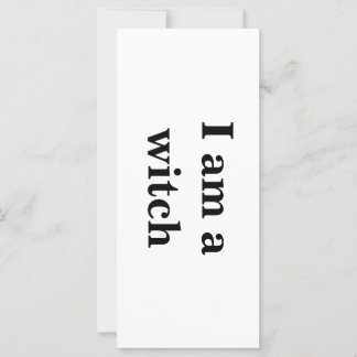 "Jag är en häxa"-avsiktskort