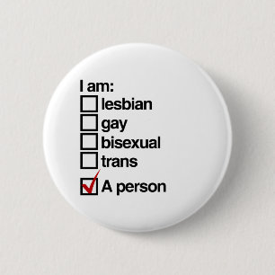 Jag är en HBT-person Knapp