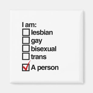 Jag är en HBT-person Magnet