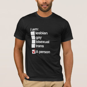 Jag är en HBT-person Tee Shirt