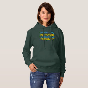 Jag är en heltidsintrovert och en deltids extrover t shirt