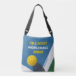 JAG ÄR EN HEMLIG PICKLEBALL DINKARE Roligt citat Axelväska