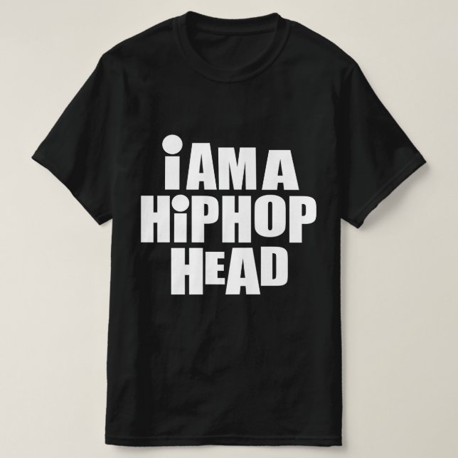 Jag är en HipHop-chef T Shirt (Design framsida)