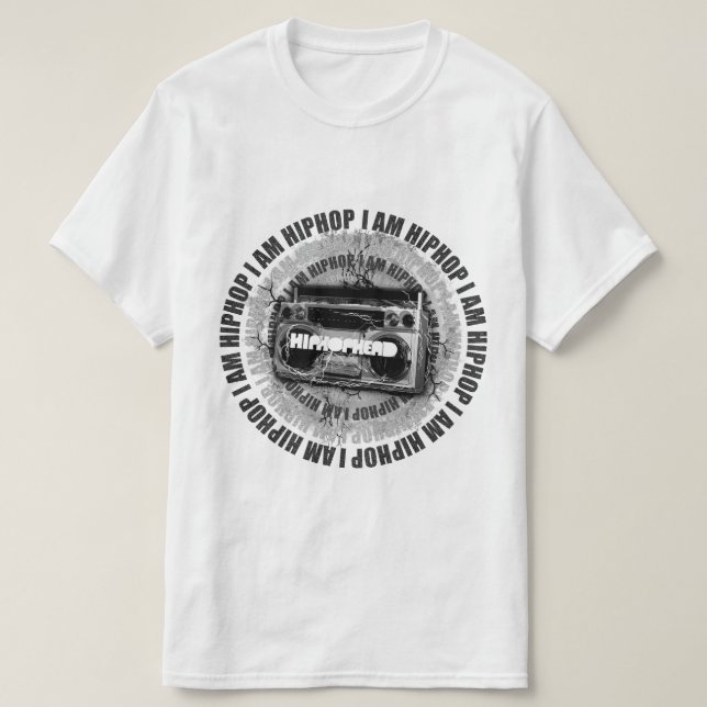 Jag är en HipHop-chef T Shirt (Design framsida)