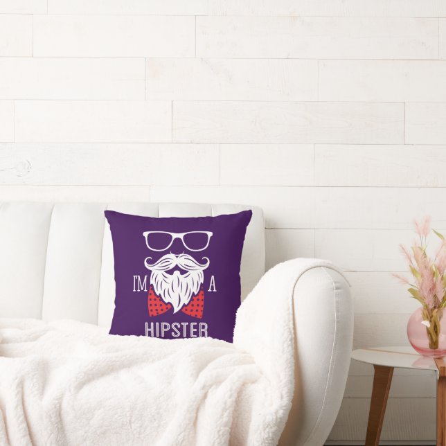 Jag är en Hipster Kudde (Soffa)