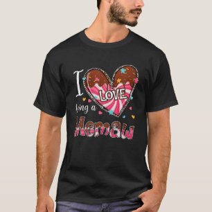 Jag är en hjärtslitande hjärtedag på Alla hjärtans T Shirt