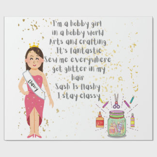 Jag är en Hobby Girl i Hobby World Presentpapper