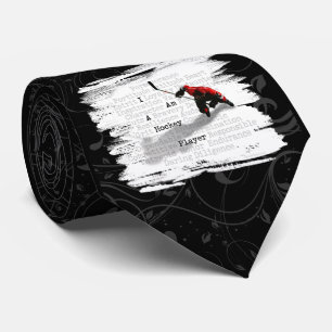 Jag är en Hockey Player-slips Slips
