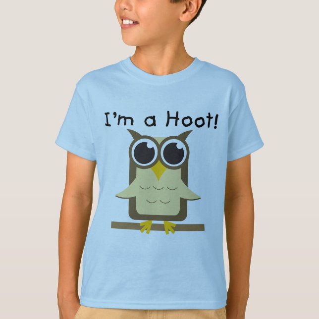 Jag är en hoot T-shirts och presenter (Framsida)