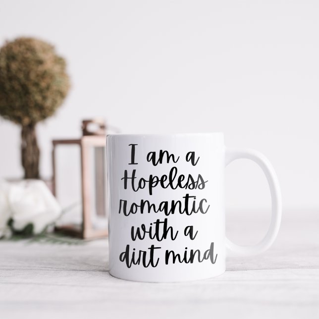 Jag är en hopplös romantisk kaffemugg (Skapare uppladdad)
