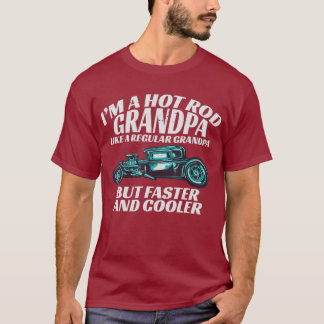 Jag är en Hot rod-morfar-gåva för Coola Gpas med T Shirt
