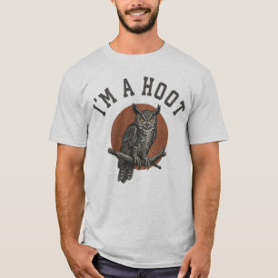 Jag är en höträsk - Ugglan är fördömd T Shirt