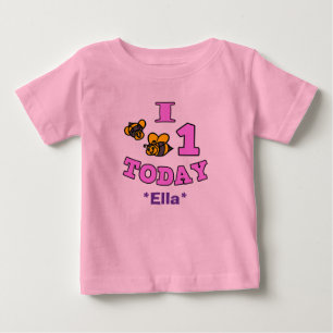 Jag är en i dag första födelsedagshuset tee shirt