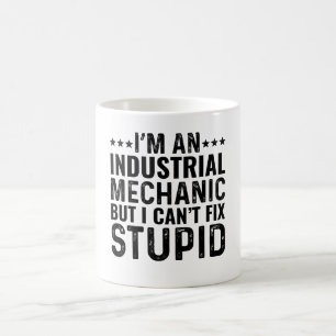 Jag är en industriell mekanism, men jag kan inte l kaffemugg