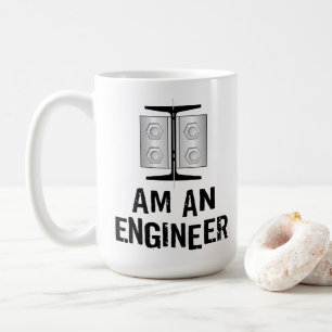 Jag är en Ingenjör Kaffemugg