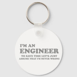 Jag är en Ingenjör Nyckelring