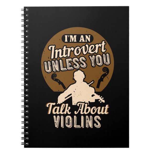 Jag är en introduvert anteckningsbok (Framsidan)