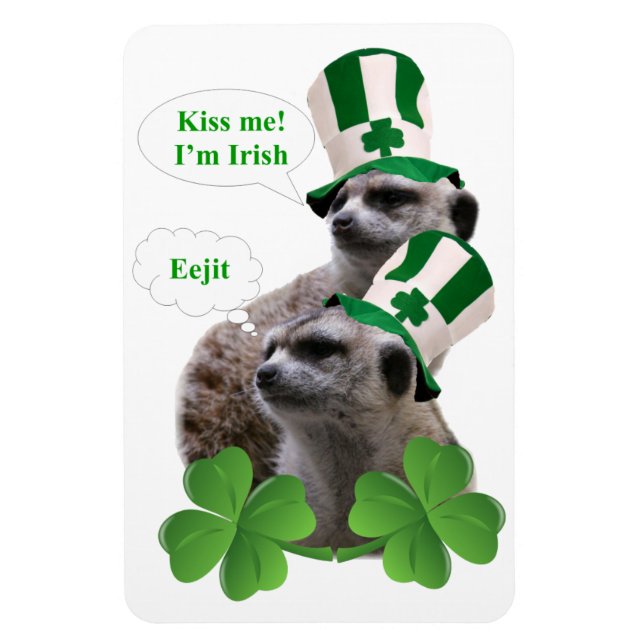 Jag är en iriskatt magnet (Vertikal)